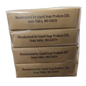 French Milled NEW SEALED Pure Soap Bar Coconut Almond Oil Lot Of 4 3oz